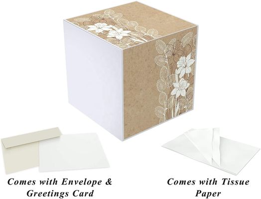 10 Inch A5 E Flute Corrugated Box Offset Printing For Birthday Gifts