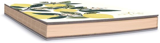 6.5 Inch Lemon Tree Hardcover Lined Notebook With Coated Paper