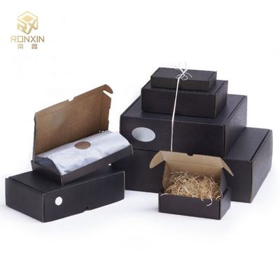 PMS Colors Custom Apparel Packaging , Folding Corrugated Box Foldable