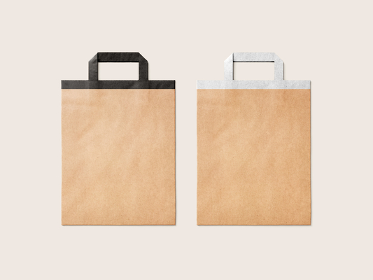 200gsm Recyclable Printed Kraft Paper Shopping Bag With Handle