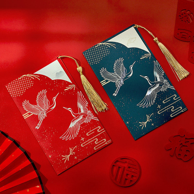 Red Art Paper Laser Cut Wedding Cards With Ribbon Printing Logo