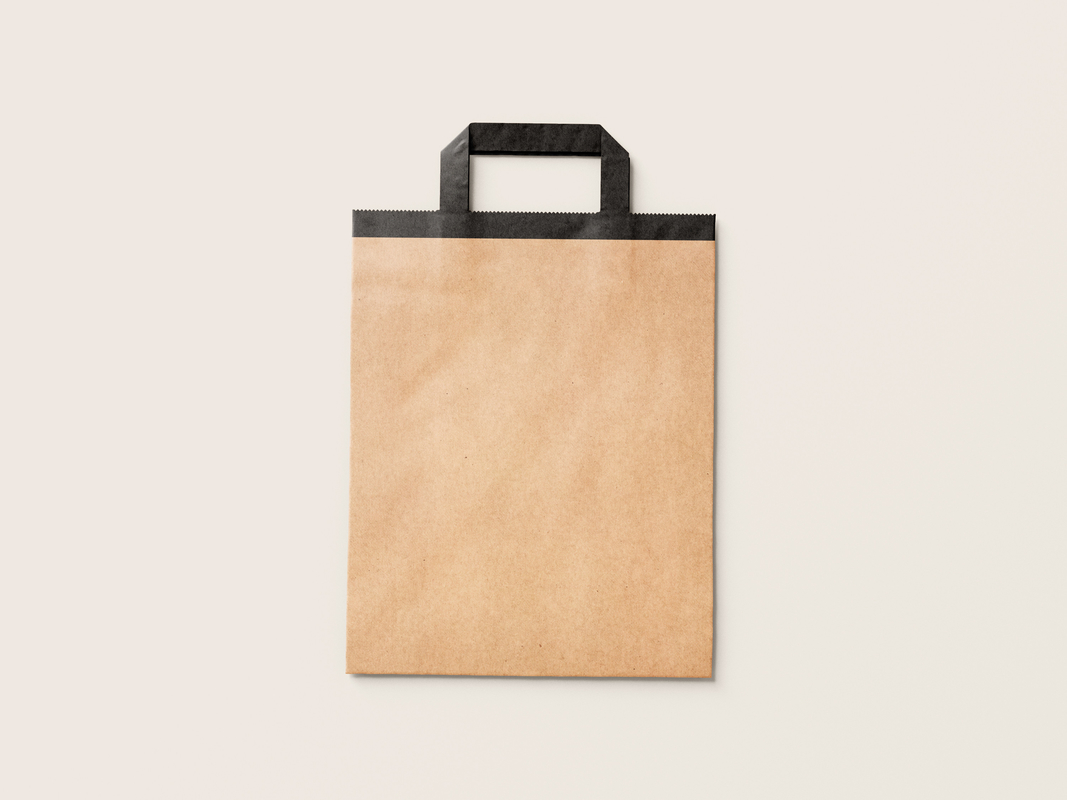 200gsm Recyclable Printed Kraft Paper Shopping Bag With Handle