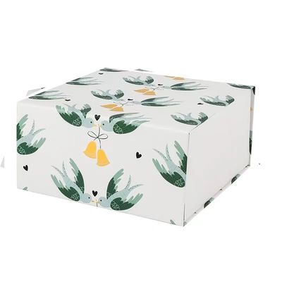 Floral Paperboard Magnetic Closure Gift Box Digunakan Di Rumah Untuk Penyimpanan